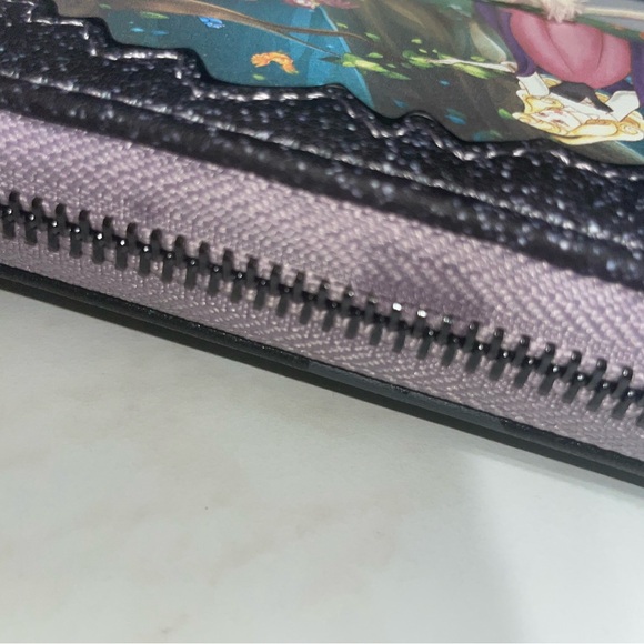 Loungefly Disney Villains Scene Maleficent Sleeping beauty wallet - Picture 4 of 5